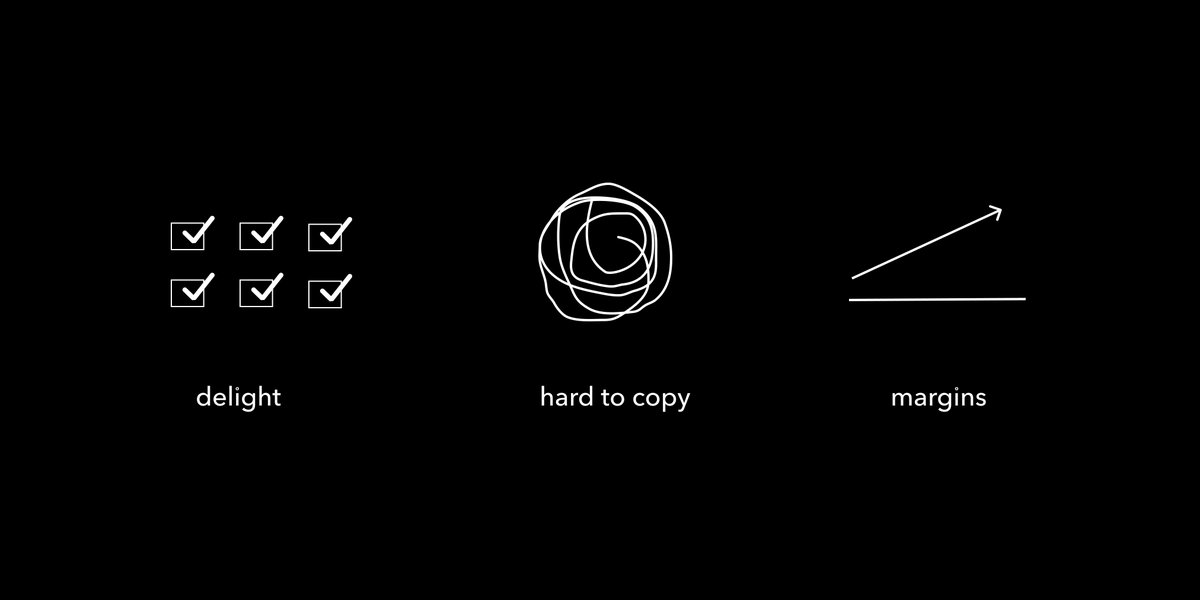 2/Framework:All strategy must fall in the framework you follow. Let us study DHM model which Netflix follows. (They follow more models)- Delight - Hard to Copy- Margin Enhancing. All the product strategies should fit in this framework. Else it’s a No.