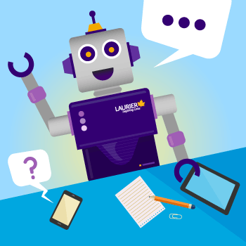 WLUSciAdvising's tweet photo. New ‘HawkBots’ assist Laurier students with answers to academic advising questions https://t.co/Xf9NFlASVn https://t.co/sRFErKuJev