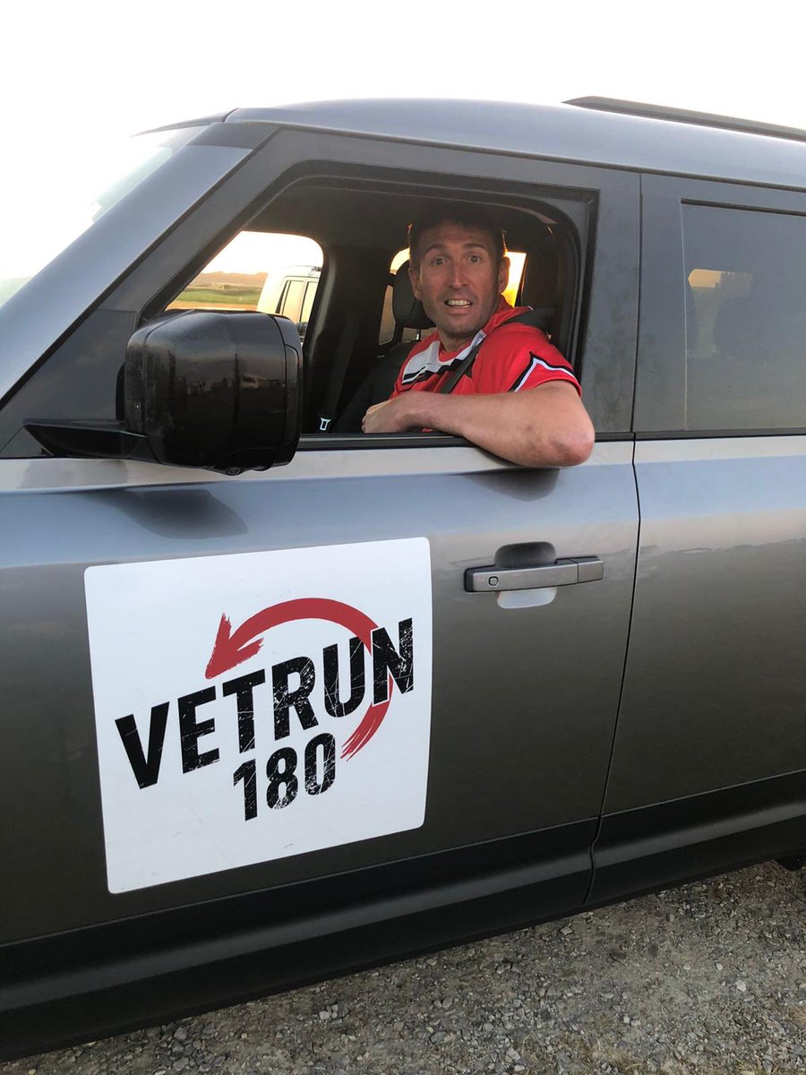 VetRun180's tweet photo. DAY 2 OP RIDE UK // Now on day 2 of the ride to Lands End with 80 miles competed yesterday, the VetRun180 team have been setting up the campsites for the riders to finish at with the dinner cooked and ready to be served!  Well done! @landrover @LandRoverUKPR @hatfieldsLrover https://t.co/nqWtKGLBi1