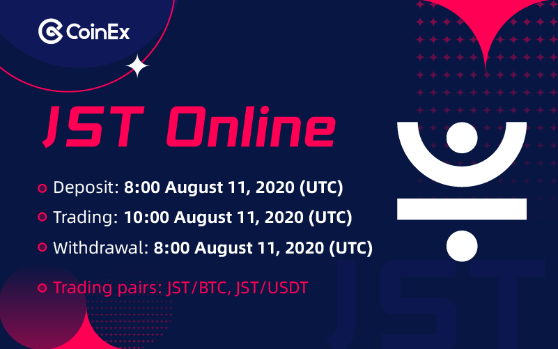 Jeff_250's tweet photo. New Listing: $JST

#CoinEx will list JST on August 11, 2020 (UTC)

@DeFi_JUST aims to build a fair, decentralized financial system that provides #stablecoin lending and governance mechanisms for users around the world.

Details: https://t.co/0N0y9LnhCn

#CoinExListing https://t.co/9msq8Zp40W