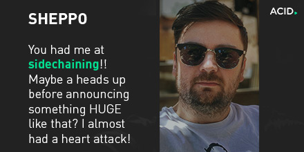 ACIDPro_'s tweet image. We&apos;re very glad Sheppo likes the new feature in #ACIDPro! Are you also as excited about #Sidechaining?

Then check out the 30-day trial version for #free. 
bit.ly/2Y36ZNJ