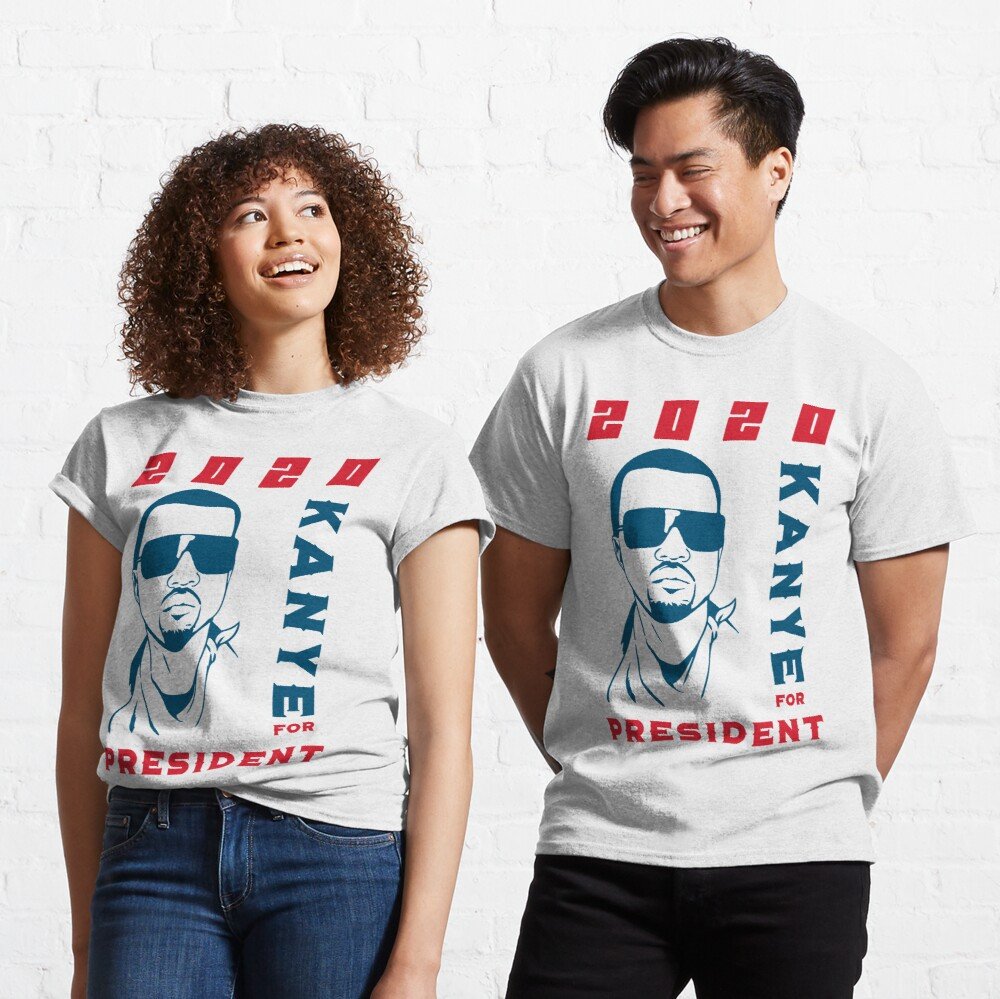 samsul_designer's tweet photo. Kanye for president 2020 Gift T-Shirt and other products.

For Order: https://t.co/LMB2vV5Dr5

#tshirt #Kanye #President #gift #USA #elections2020 #KanyeWest #redbubble #ecommerce #tshirtprinting #dropshipping #usavote #VoteTrumpOut #TrumpHasNoPlan #TrumpIsALaughingStock https://t.co/4jyJEP9ztX