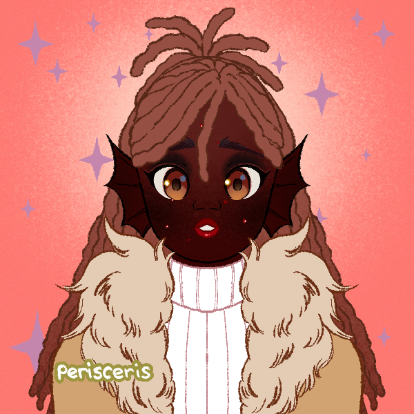 PERISCERIS ICON MAKER by @.perisceris-18 skintones-3 body types-ACNE-a few noses and lips-textured hair, braids, locs, knots, etc.-several hijabs, turbans, headwraps https://picrew.me/image_maker/344854