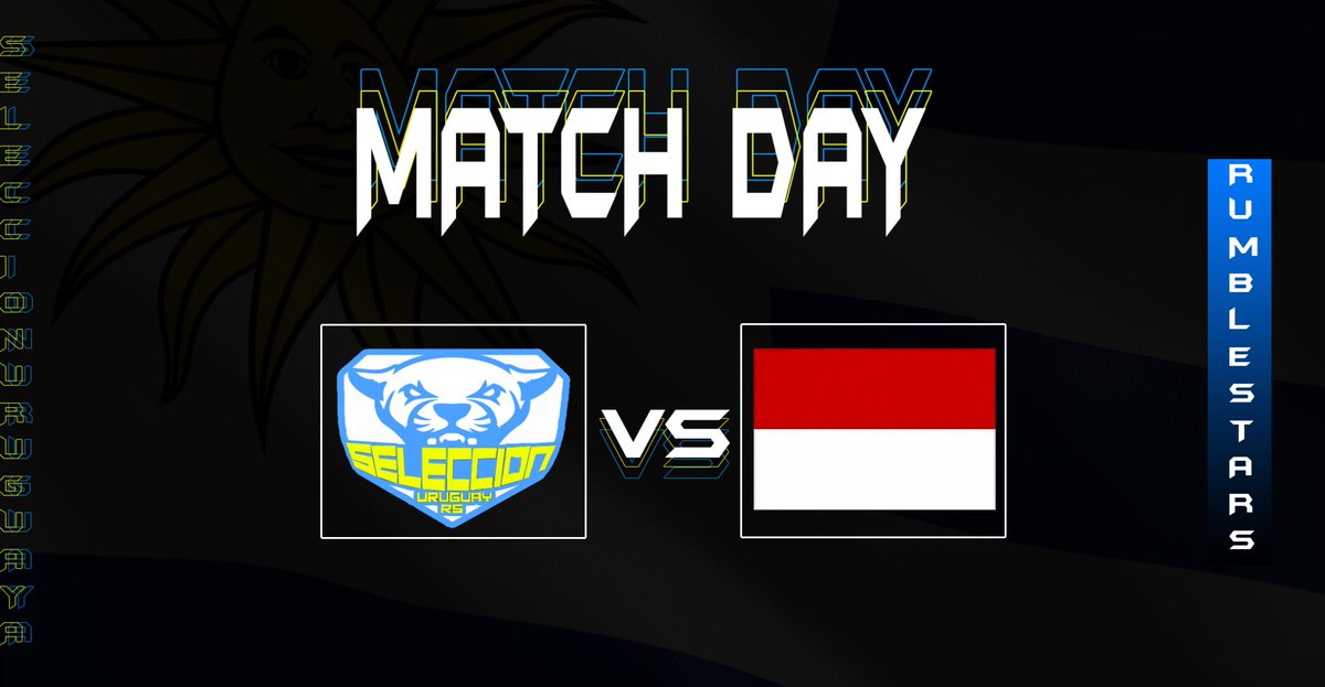 Hoy jugaremos vs #Indonesia en la segunda jornada de @RSCC_CupC .
A ganar 🇺🇾❕