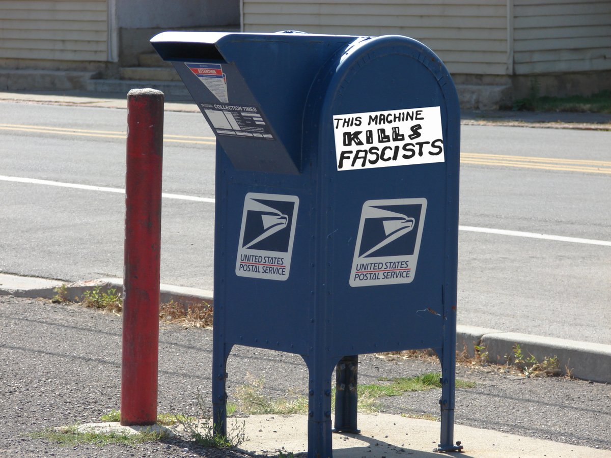 You've probably noticed that there's a lot of bad stuff going on with the US Postal Service, the most popular US government agency (91% favorable rating!). Trump has definitely been menacing them and talking a lot of nonsense about postal voting.1/