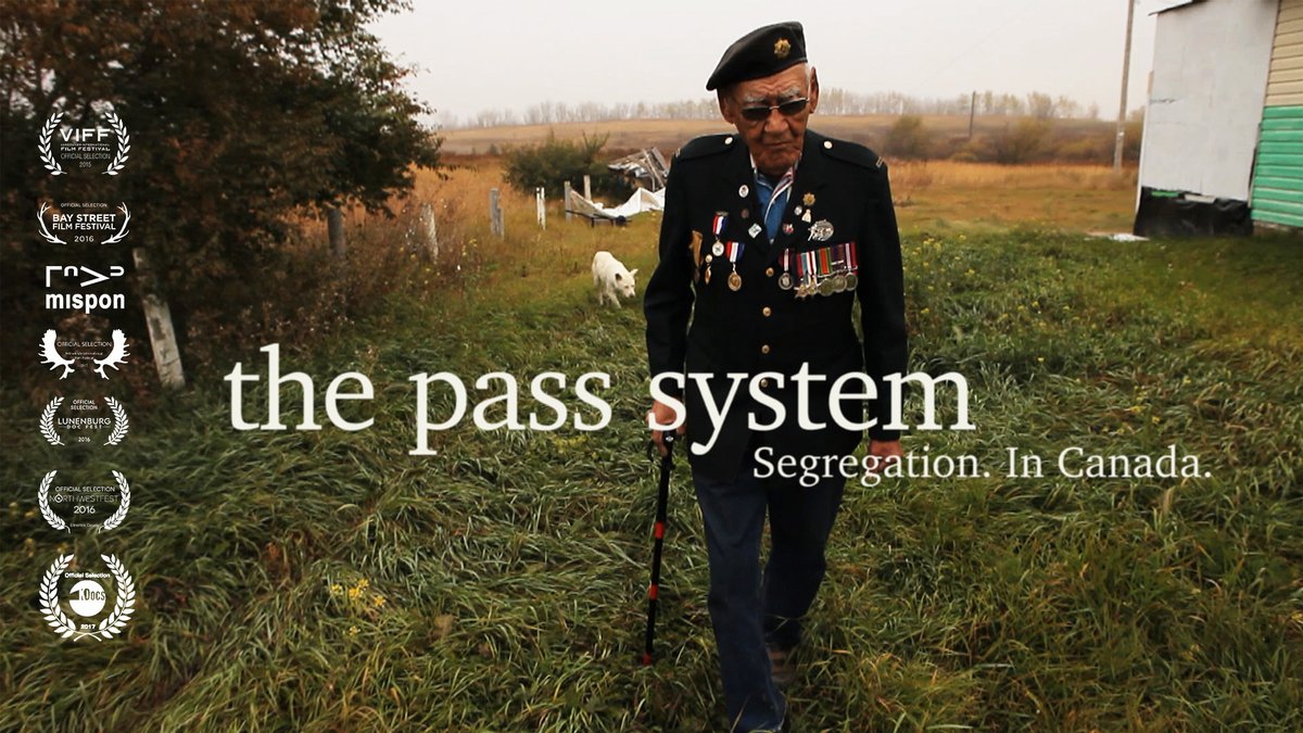For over 60 years, the Canadian government denied many Indigenous peoples the basic freedom to leave their reserves without a pass. Nehiyaw, Saulteaux, Dene, Ojibwe & Niitsitapi elders tell their stories of living under & resisting it & the impacts today. http://thepasssystem.ca/home-2/ 
