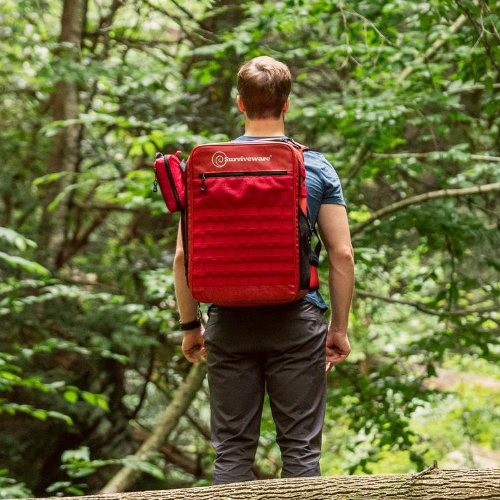 surviveware's tweet photo. When SHTF, keep calm, the Surviveware Survival Backpack has your back (and a friend's back) for those crucial first 72 hours.
- Coming Really Soon-
#surviveware #survivalbackpack #fak https://t.co/KBYOeoLDKN