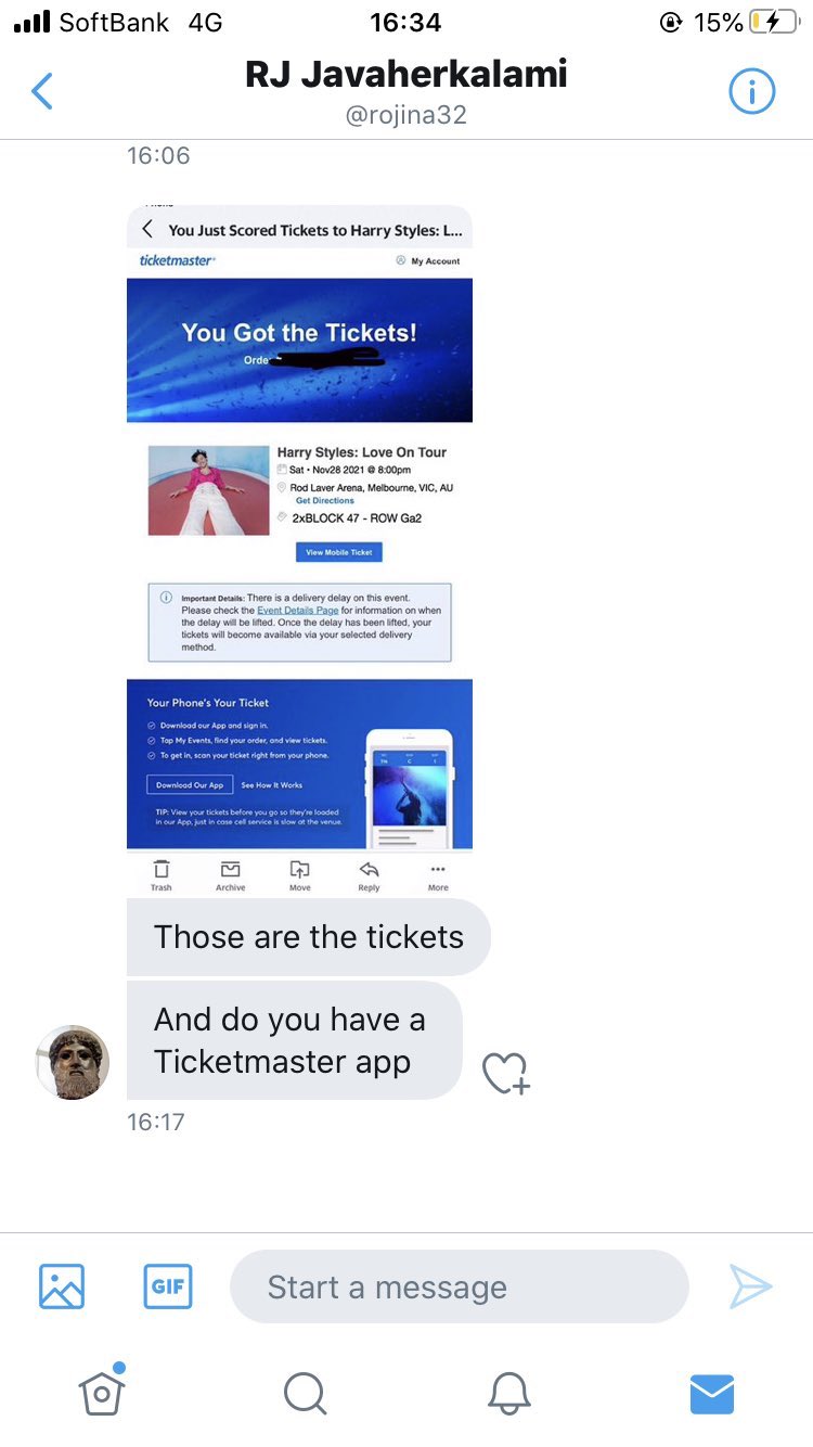 Handwritten Tickets 🦋 on X: &ldquo;🚨 SCAM ALERT 🚨 @/rojina32 is 