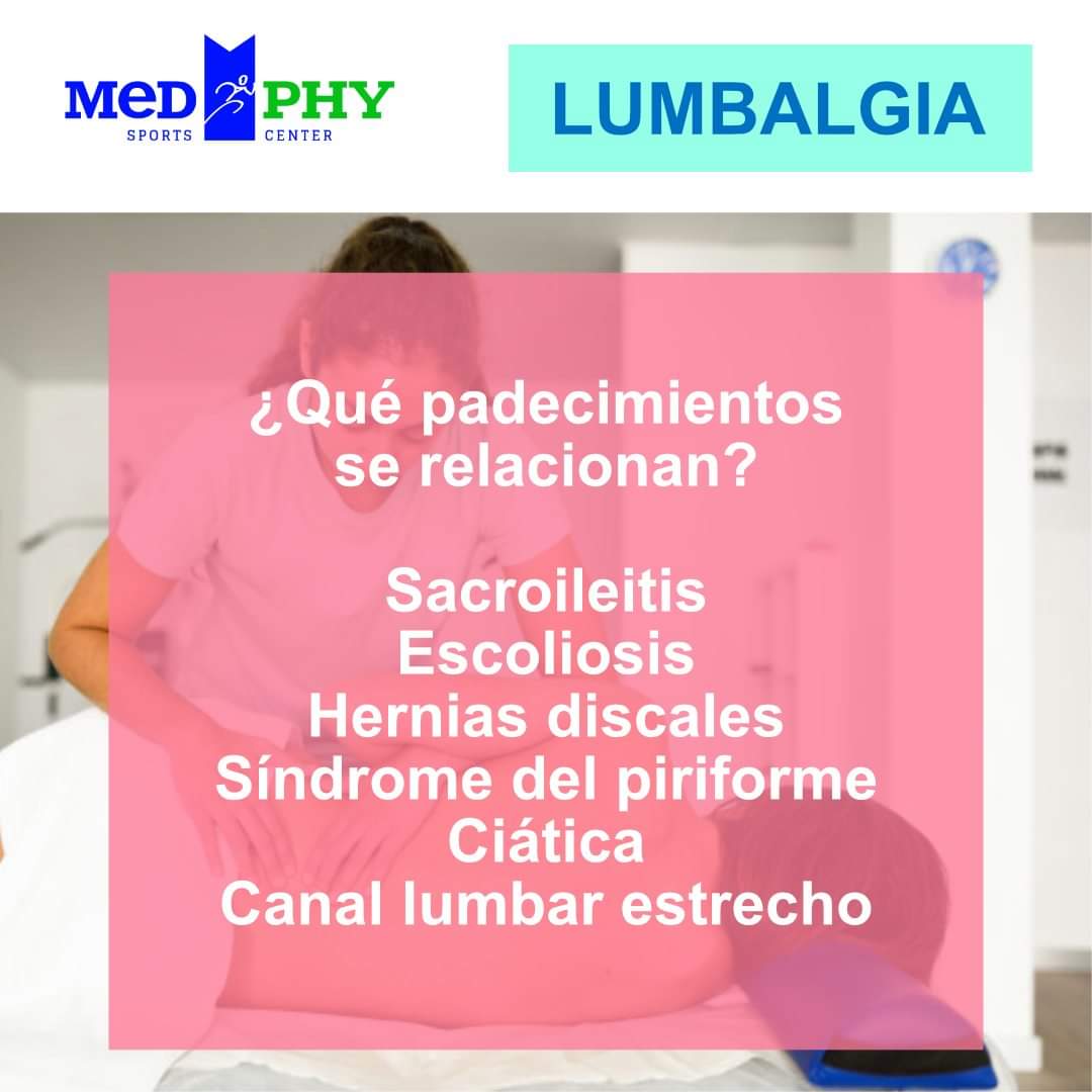 MedPhySport's tweet photo. LUMBALGIA

Con un adecuado proceso de evaluación podemos encontrar un diagnóstico certero que explique la causa del dolor lumbar. 
#yosoymedphy #atletamedphy #lumbalgia #dolor #fisioterapia #fisioterapiadeportiva #prevencion #deporte #higienedecolumna #core #sports https://t.co/j3yeEmNjh3