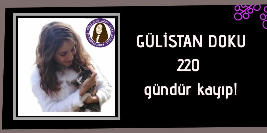 220 gün, 8 ay geçti hala Gülistan’dan haber yok! 220 gündür tek yapılan suda arama çalışmaları oldu, hala sonuç alamadık. Sormaya devam ediyoruz Gülistan Doku Nerede? #GülistanDokuNerede