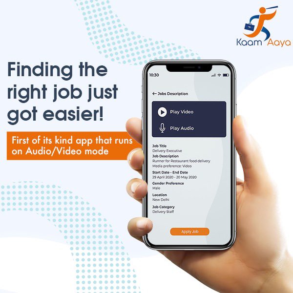 TheYogaMoga's tweet photo. Hiring made easy for the blue collared #theyogamoga in earlier tweet mentioned it’s association with #kaamaaya India’s 1st audio video portal by providing health tips to its subscribers.
@GoI_MeitY @narendramodi sir @rsprasad @DrJitendraSingh @mygovindia #AatmaNirbharBharat https://t.co/mpKepVPyTB