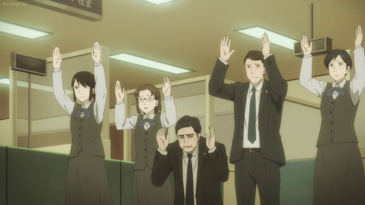 i would like to start by saying that the way the train incident was staged is a little bit similar to haru's traumatic incident from the past (bank incident) mainly because of two reasons - 1) the presence of hostages/ deep involvement of unarmed individuals in the incidents and+