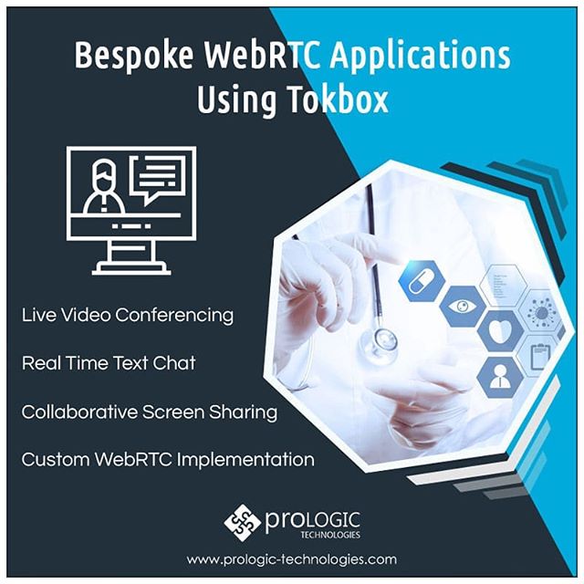 ProLogicTechno's tweet photo. Looking for the real time communication?

Build #live interactive #video, voice and messaging on your #web &amp; #mobile #apps #today.

WebRTC Solutions - Tokbox API Portfolio: https://t.co/3Cb79Aps5Q

#tuesdayvibes #webRTC  #tuesdaymood #market #marketing #USAF #Applicants #tokbox https://t.co/tSD42r4FJ7