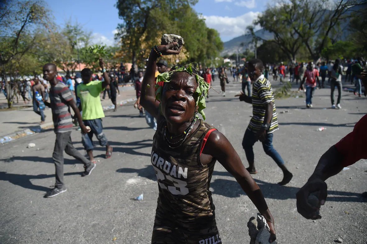 Haiti, like most African states, is a reservation for corruption, poverty and crime. “There are no safety zones in Haiti” (Statement by the US Department of State, April 2006). In Jamaica, racial mixing has been reported to lead to "physical and mental disharmony"54/