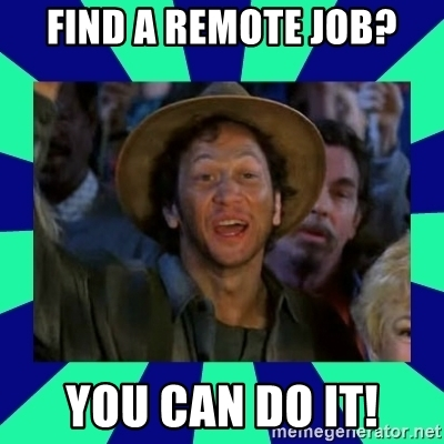 remoteworkjar's tweet photo. You can do it!
How? By hard work and patience.

Candidate: I'm already doing that.

Me: Have you tried https://t.co/HtM8uVFezO, they got some amazing remote job listings.

P.S: He got the job. 

#100DaysOfCode #javascript #WomenWhoCode #freeCodeCamp #CodeNewbie https://t.co/Bq0U2EPZ8l