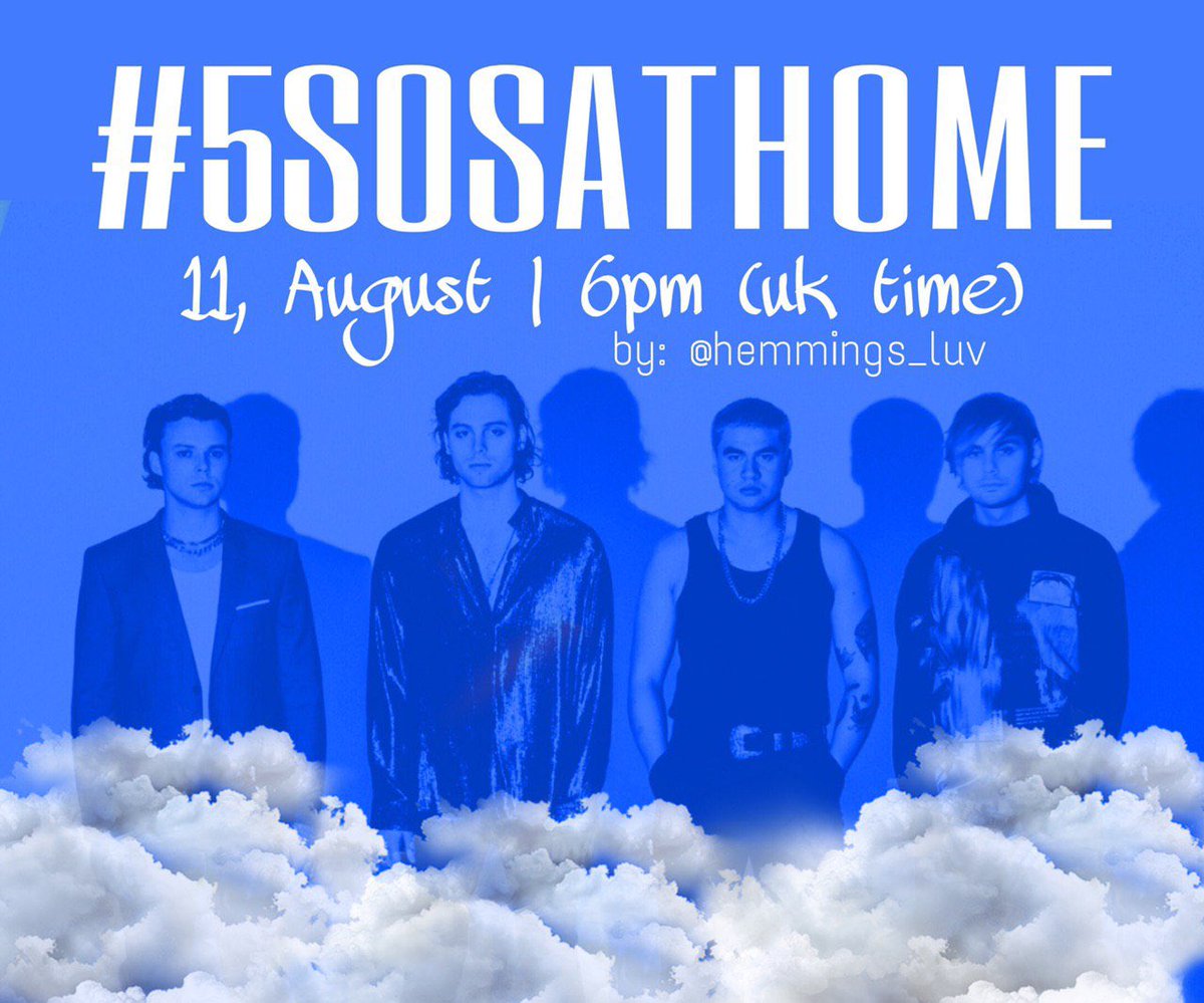 Juaneslopez__'s tweet photo. #5SOSATHOME is back ‼️
Link in my baby @hemmings_luv profile.
I see u all there 😻✨ https://t.co/uym2KkKvqE