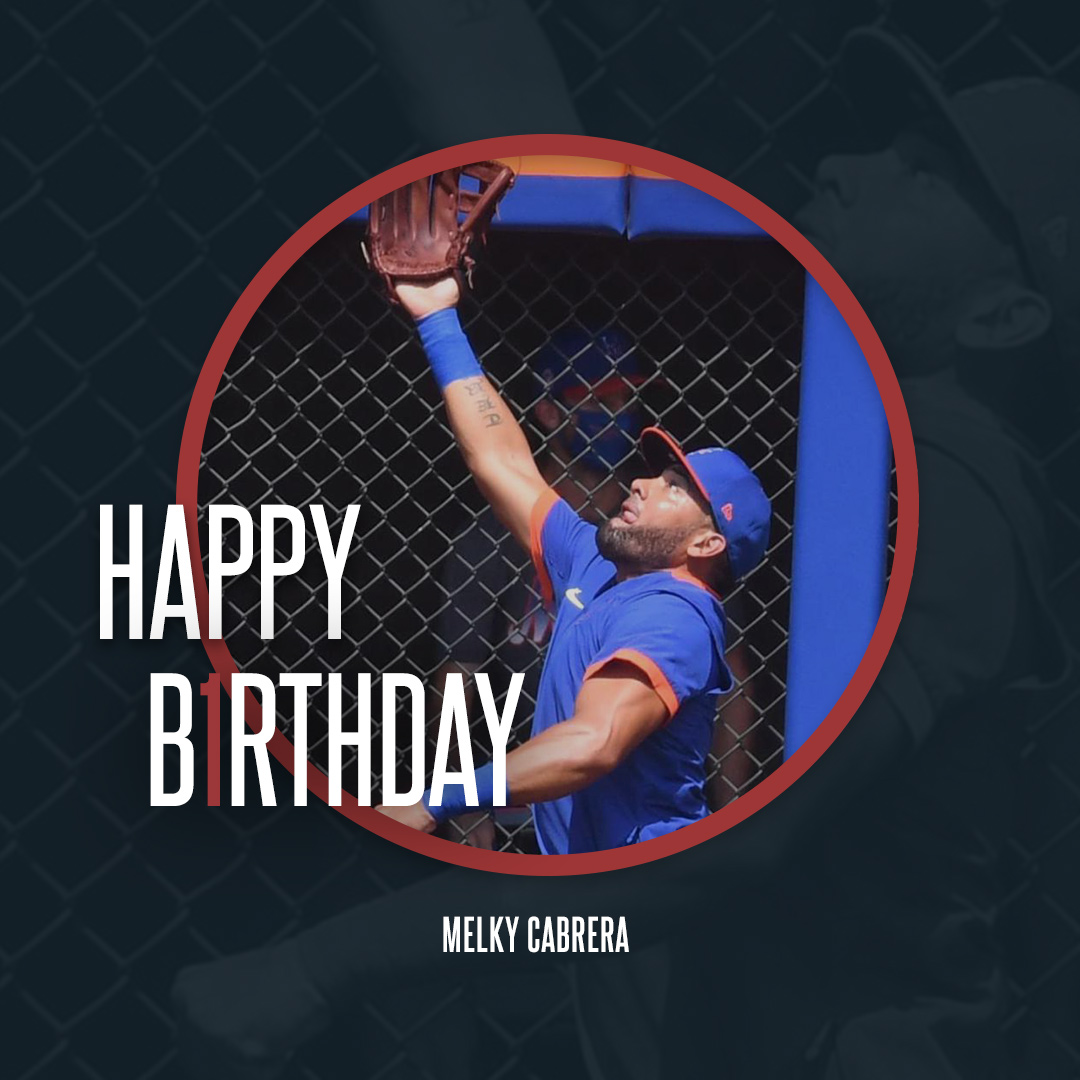 Help us wish Melky Cabrera a Happy Birthday   