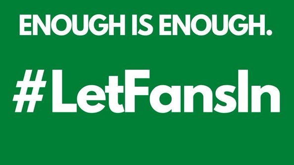 #LetFansInWe believe that now is right for Non-League to fight for our survivalHardships for clubs are only just beginning - pre-season revenue gone, extra monies spent on COVID protocols,  @EmiratesFACup money halved It's not sustainable, please share and support our cause