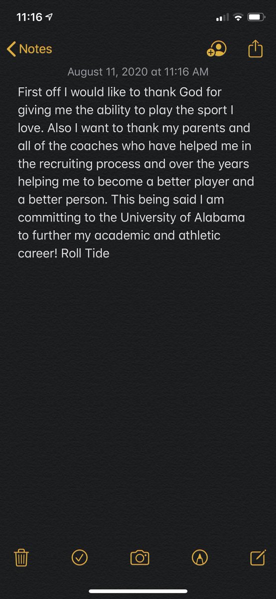 CarterShort12's tweet photo. COMMITTED! @AlabamaFTBL @CoachJeffBanks @CoachJGalante @JoshNiblett @HKA_Tanalski @KohlsSnapping @RecruitHoover #RollTide https://t.co/wdJsbrNnE4