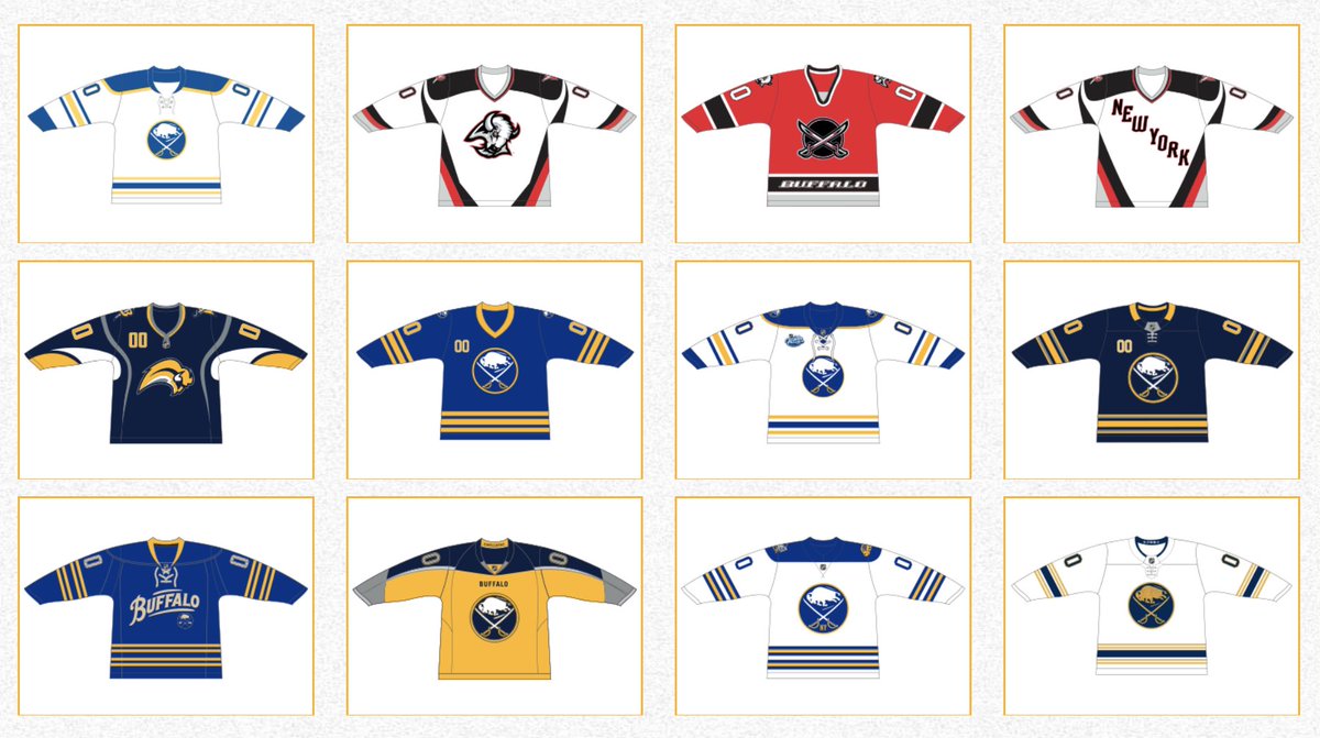 The Jersey History of the Buffalo Sabres 