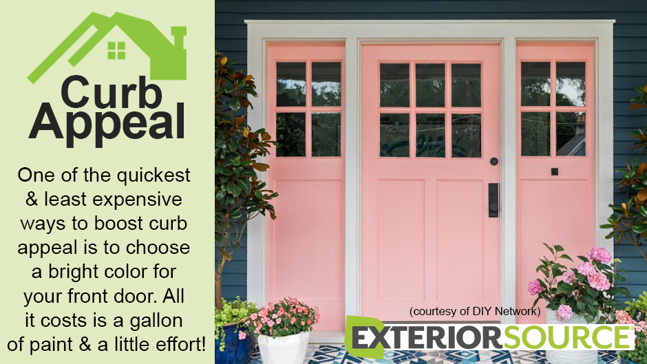 ExteriorSource's tweet photo. Need a quick way to give your home some #CurbAppeal? We have the answer.
#HomeImprovement #Remodeling #PainttheDoor #ExteriorUpdate #exteriors #frontdoor #doors https://t.co/0UGQ8aETVH