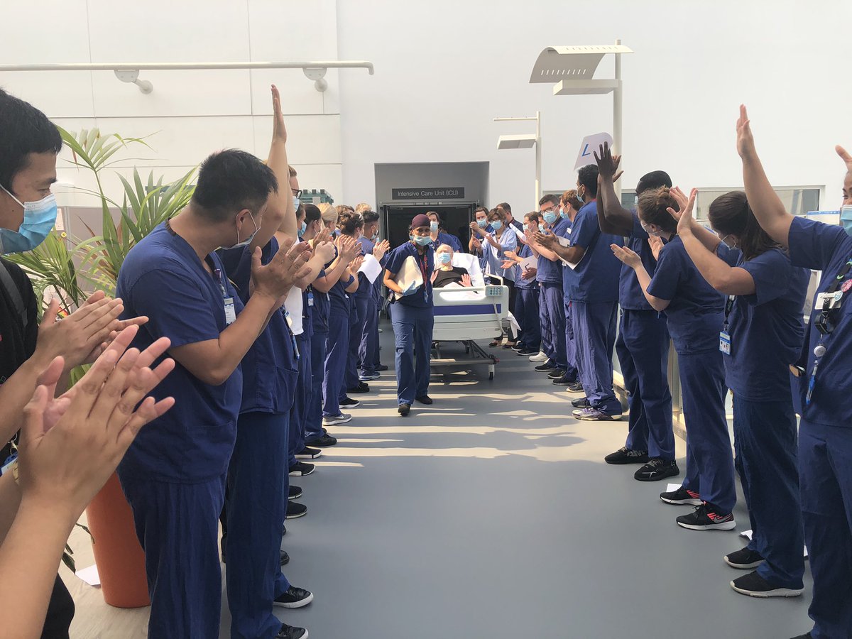 Marcela Vizcaychipi (@mvizcayc) on Twitter photo There was a bend in the road. We didn’t know what lied around that bend, but we hoped for the best and kept going ... the last CoVId patient was discharged <a href="/chelwestICU/">chelwestICU💙</a> 👏👏👏👏👏👏 #PROUD There was a bend in the road. We didn’t know what lied around that bend, but we hoped for the best and kept going ... the last CoVId patient was discharged <a href="/chelwestICU/">chelwestICU💙</a> 👏👏👏👏👏👏 #PROUD