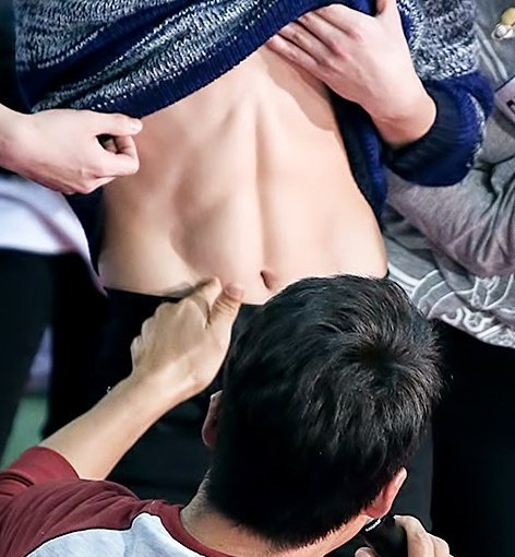 thread of   #hongbin details because i love him