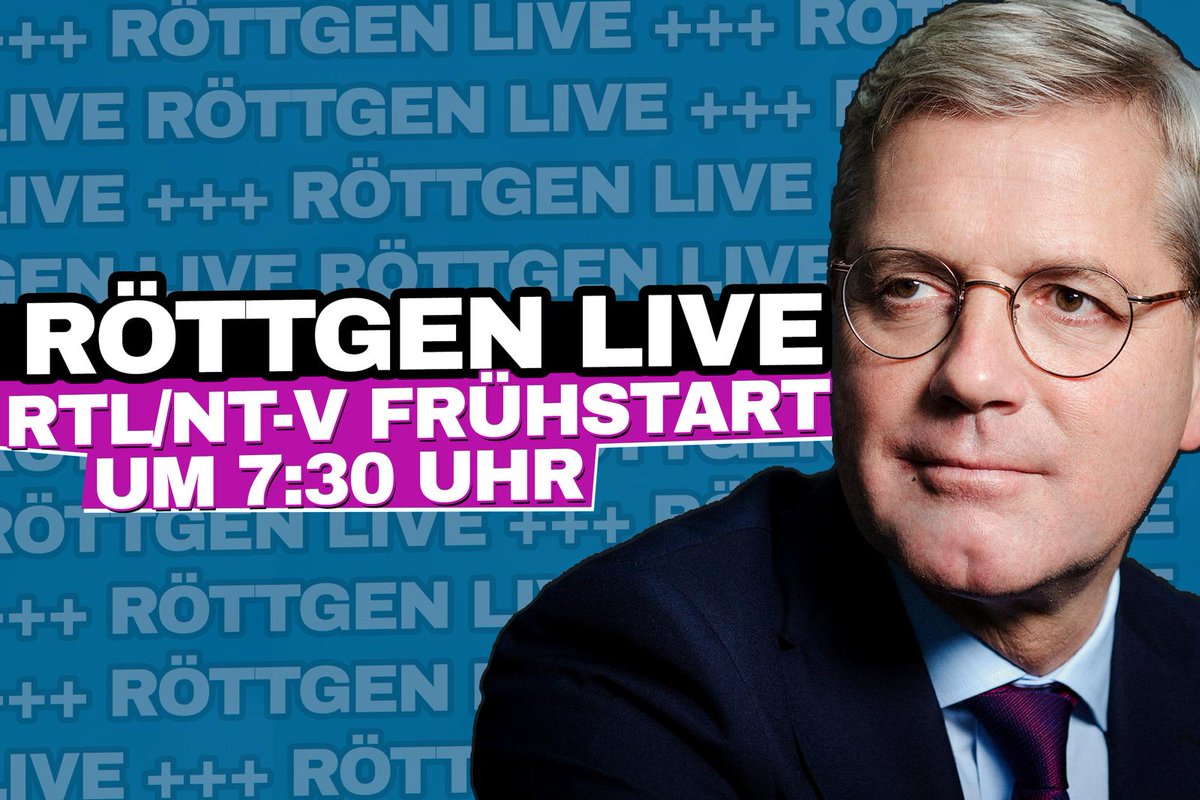 n_roettgen's tweet image. Morgen bin ich beim @ntvde #Frühstart zu Gast. Ich freue mich, wenn Sie einschalten!