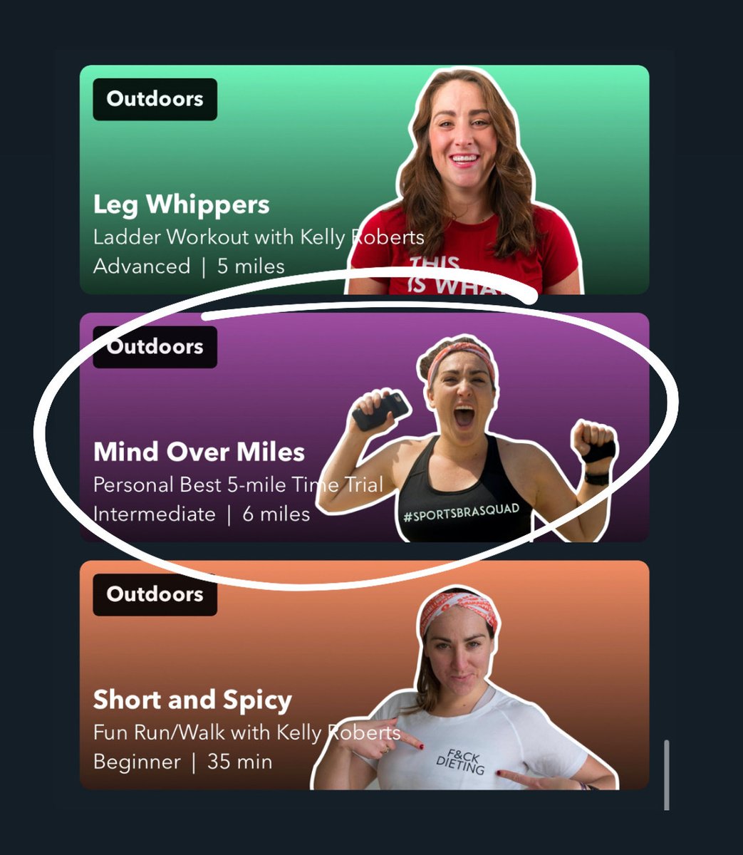 WeavRun's tweet image. 🚨Mind Over Miles🚨
Beat Your Best 5-mile Challenge by @KellyKKRoberts This virtual challenge is all about improvement because confidence comes from setting a goal, working to improve, and then seeing what happens when you give yourself your best! 😅💪 #workoutwednesday