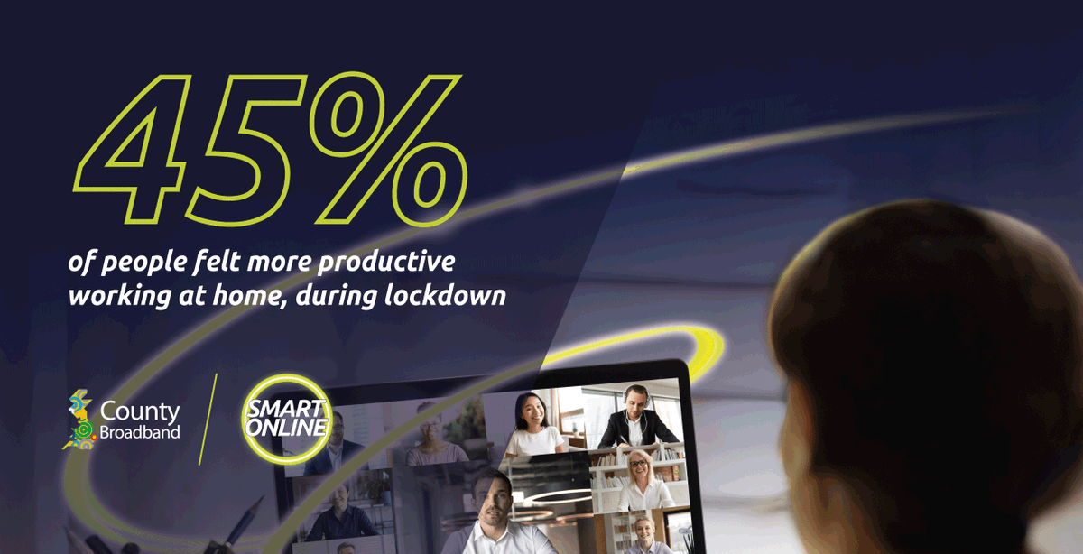 45% of people said they actually feel more productive working from home during lockdown. Do you agree? 

Check out this week’s free fact sheet and read a few tips about making work from home work for you!

bit.ly/3adYUu4

Get #smartonline Get #futureready