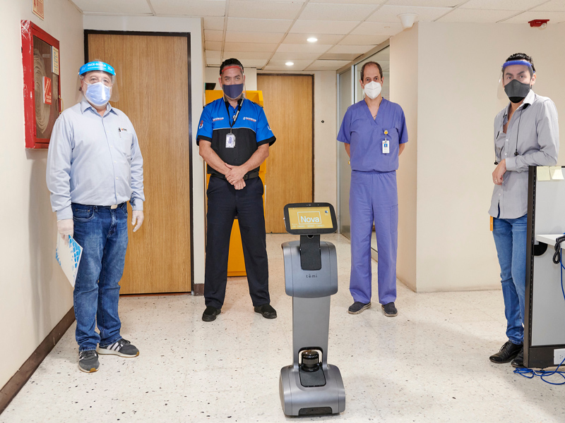 3erSector's tweet image. 3er Sector - Temi, el robot inteligente que atenderá a pacientes con COVID-19 en Hospital Clínica Nova go.shr.lc/2XRuA3y #RSE #Salud #Tecnología #TeleMedicina #AtenciónaPacientes #COVID19 #ClínicaNova @TerniumMexico @ConsejoNL @CemefInforma @PactoMundialMex @NlSalud