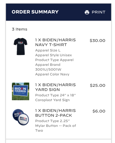 Molly Scholes On Twitter Been Waiting For This Day Just Ordered Up My Biden Harris Swag Buttons T Shirt Yard Sign So Excited To Show My Support And Vote For Joebiden