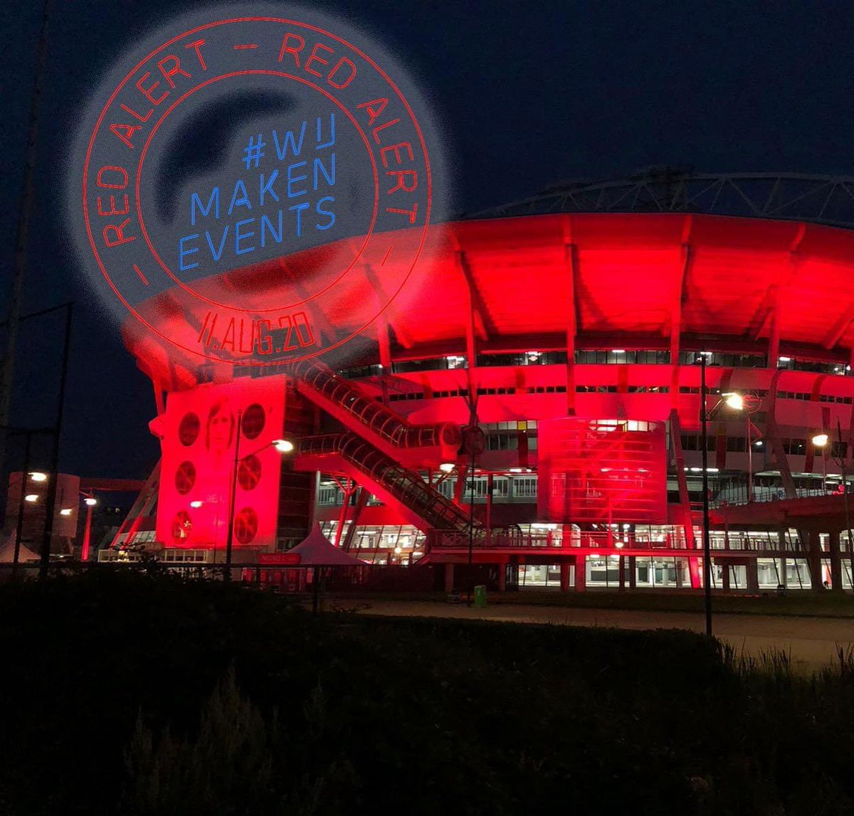 basentius1973's tweet photo. #REDALERT #5voortwaalf #savetheeventindustry https://t.co/zfHntF7edf