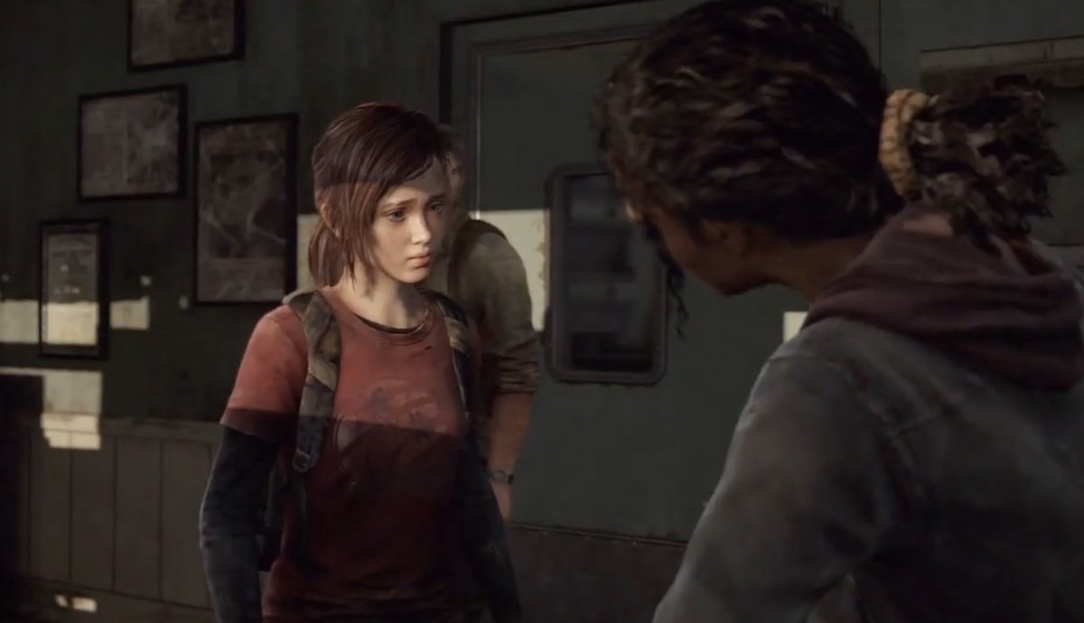 the first time we saw ellie vs. the last time we saw ellie