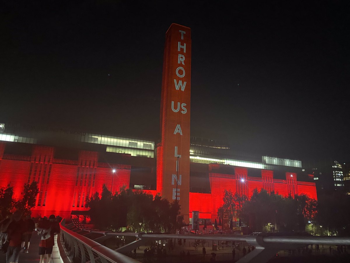 EventWellUK's tweet photo. EventWell was there this evening standing in solidarity with the event industry who we support and love #wemakeevents #redalert #throwusaline https://t.co/Lnwmu7b16g