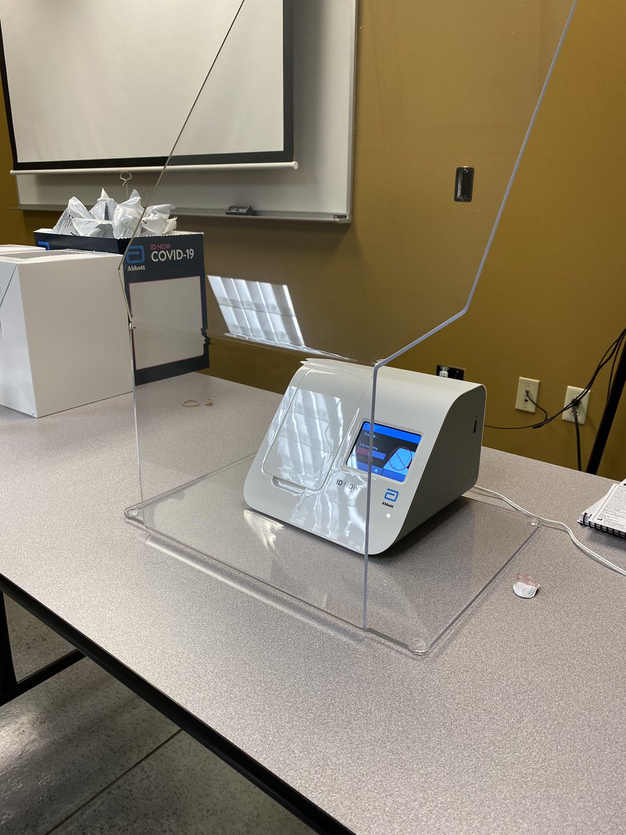We are fortunate to be able to have COVID-19 rapid testing capability right on campus in order to add an additon layer of safety on campus for the student athletes of <a href="/WPUAthletics/">WPU Athletics</a>