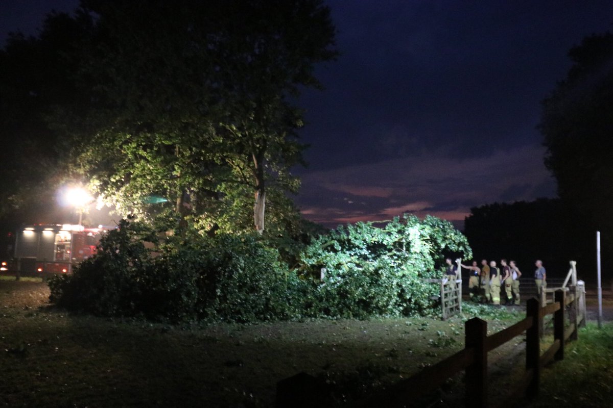 Melding brandweer Beukenlaan Lunteren