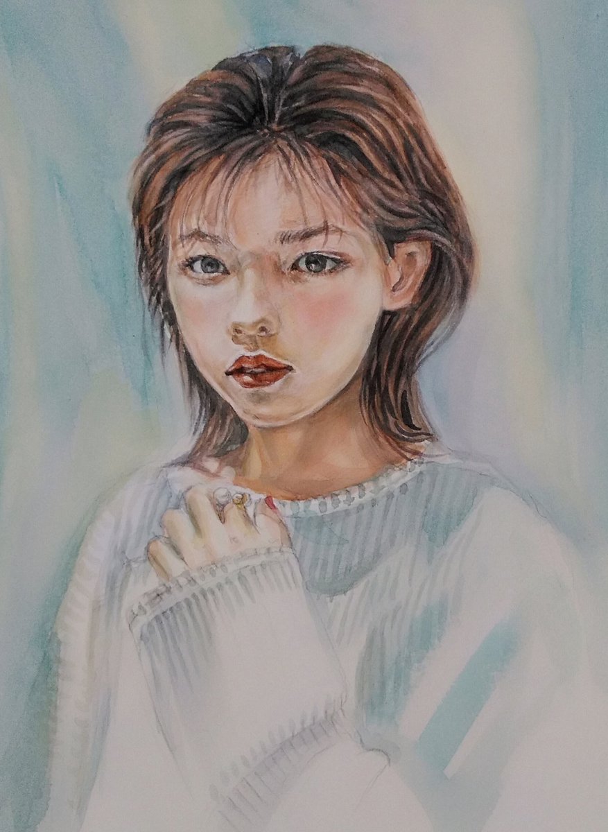 水彩画人物 水彩画人物