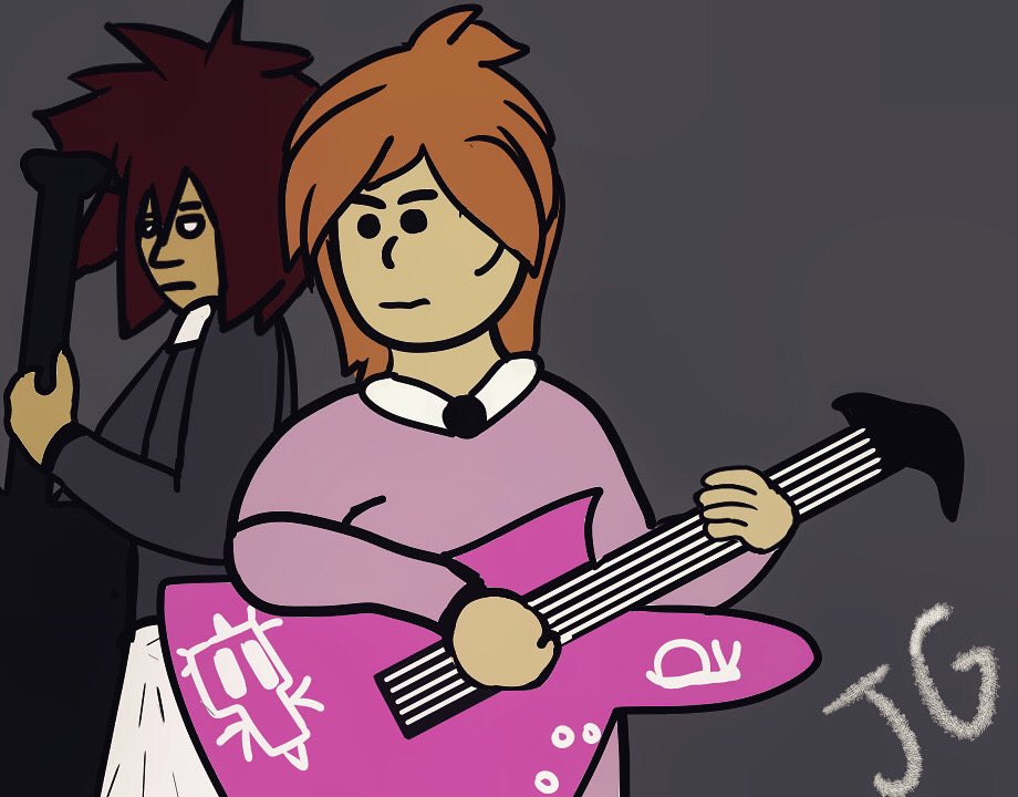 Myslie4's tweet photo. The Rockers from rhythm heaven, I like rhythm heaven and I wanted to do some fan art of them. You guys should check out the game.
#rythym #rythymgames #rythymheaven #rythymheavenfever #fanart #art #digitalart #digitalillustration #digitaldrawing #digitalartist #digitalpainting https://t.co/c2JcoCEc7e