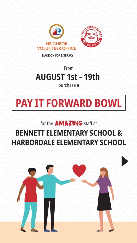 Bennett Elementary (@bennett_es) on Twitter photo ❤️Temple Street Eatery is celebrating their anniversary by paying it forward to the teachers at Bennett ES and Harbordale ES!❤️
For more information on how you can get involved: bit.ly/30O2CaN
#BESBobcats <a href="/browardschools/">Broward Schools</a> <a href="/TempleStEatery/">Temple Street Eatery</a> <a href="/FTLCityNews/">City of Fort Lauderdale</a> ❤️Temple Street Eatery is celebrating their anniversary by paying it forward to the teachers at Bennett ES and Harbordale ES!❤️
For more information on how you can get involved: bit.ly/30O2CaN
#BESBobcats <a href="/browardschools/">Broward Schools</a> <a href="/TempleStEatery/">Temple Street Eatery</a> <a href="/FTLCityNews/">City of Fort Lauderdale</a>