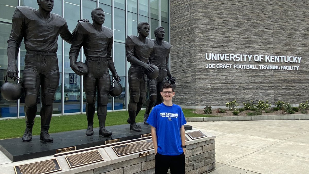 First day as a UK student. Can’t believe this day has arrived. Feels like I’ve been waiting my whole life to get here! #GoBigBlue #BBN