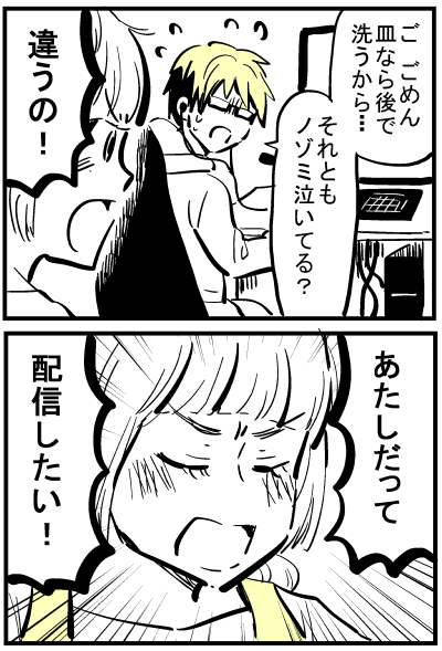 俺より稼いで来るなら家事やってやるよ 