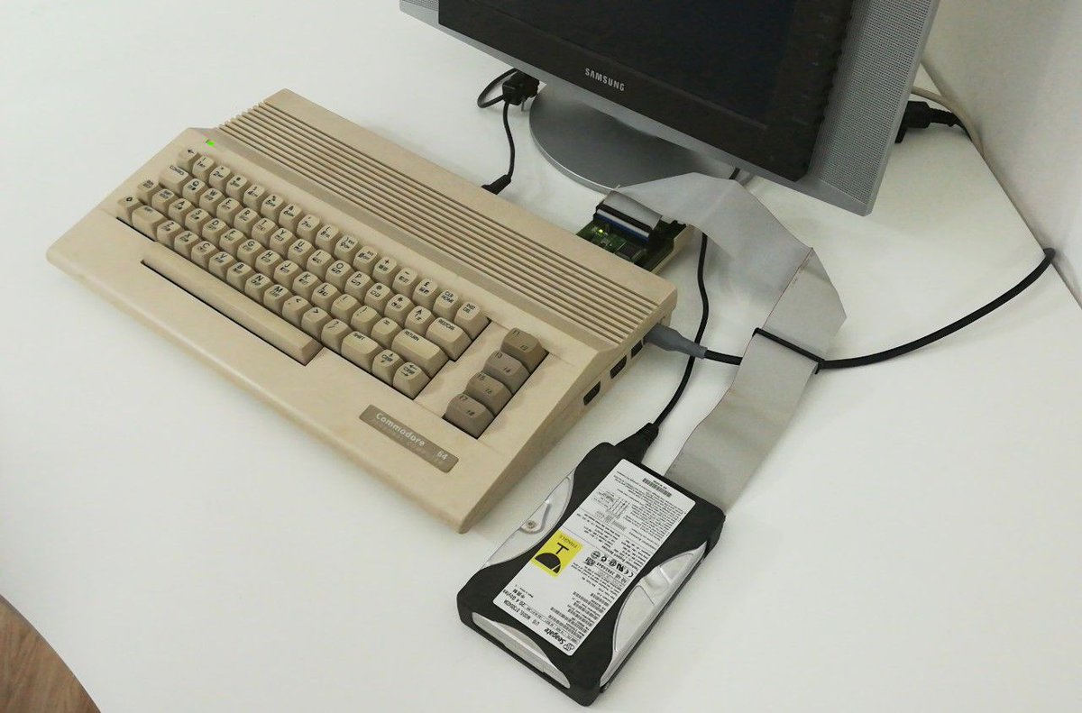 Commodore_lives's tweet image. Loading Turrican 3 (C64) from IDE64 Harddisk #commodore64 #idecontroller