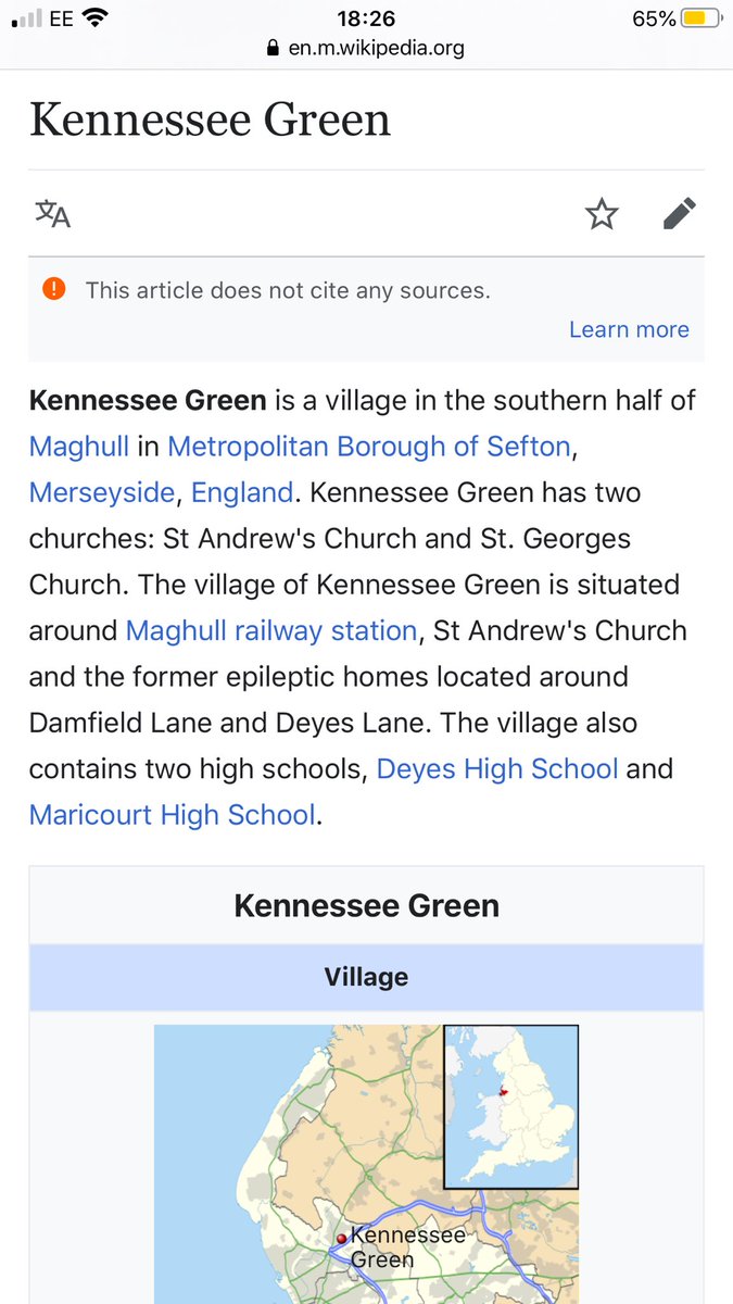 robdoylecouk's tweet photo. I’ve lived in the town of Maghull for 40 years (and 3 days) and last night I learned something brand new; Maghull isn’t alone. There’s another secret village hidden inside maghull: KENNESSEE GREEN. Blown my mind. #Maghull https://t.co/W2gWfzw9a1