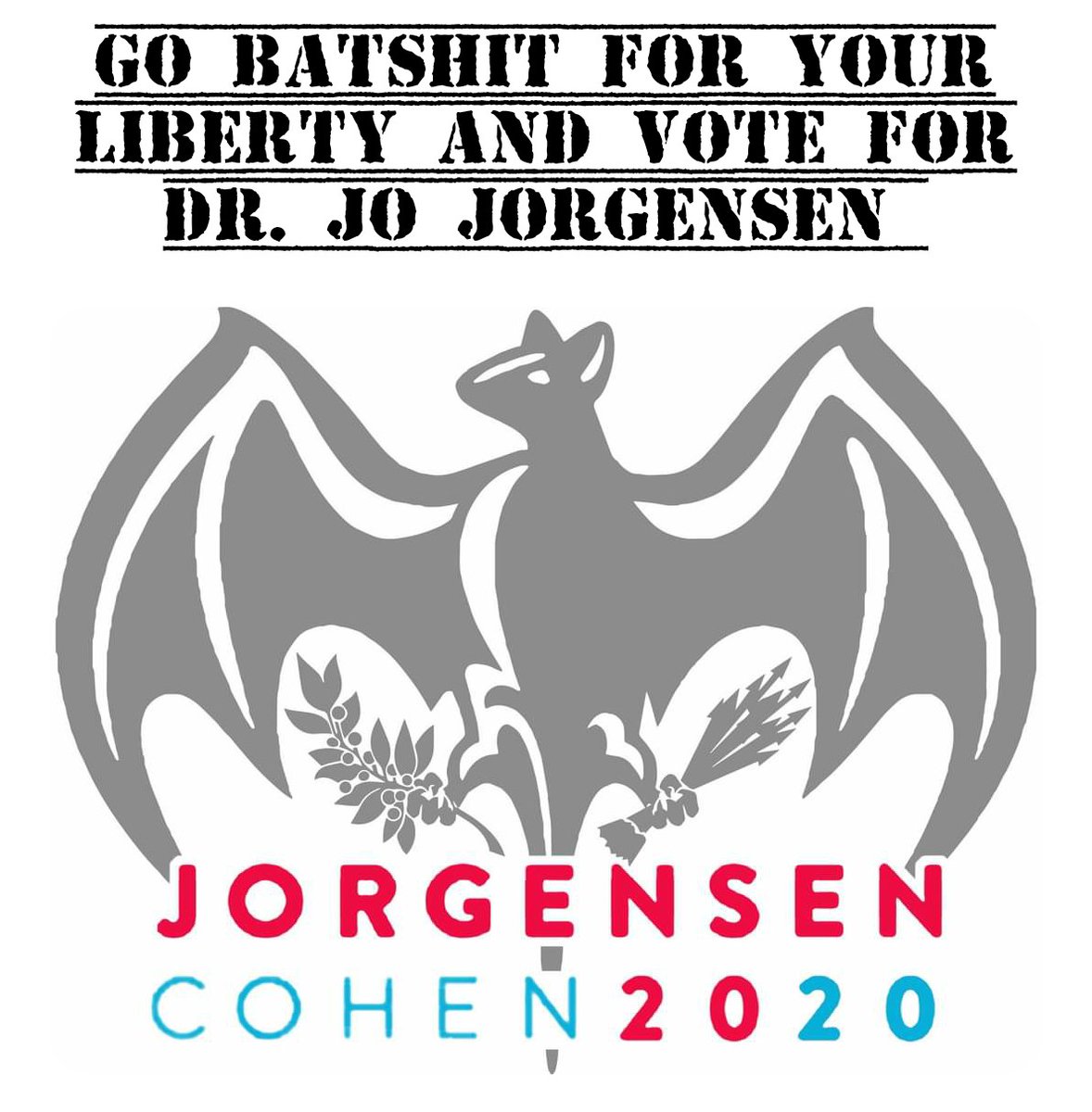 Jo Jorgensen On Twitter Many People Are Asking How Did You Get Bit By A Bat Here S My Story Https T Co 3oqagxvzxx Batwoman4potus Election2020