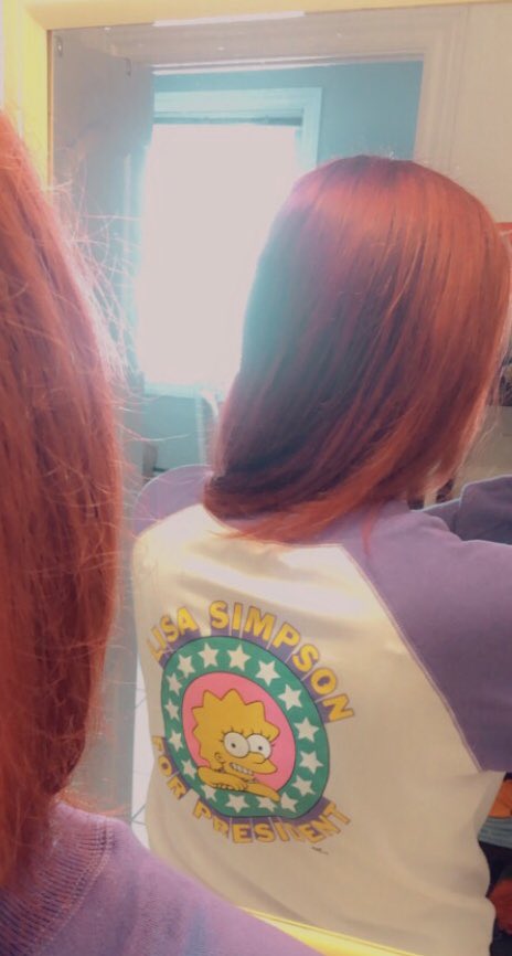 couldbesogood's tweet photo. here some pictures no one asked for bc i wanted to show off my new shirts 🌚🌝 #LisaSimpsonForPresident https://t.co/zhRBPxrvBB