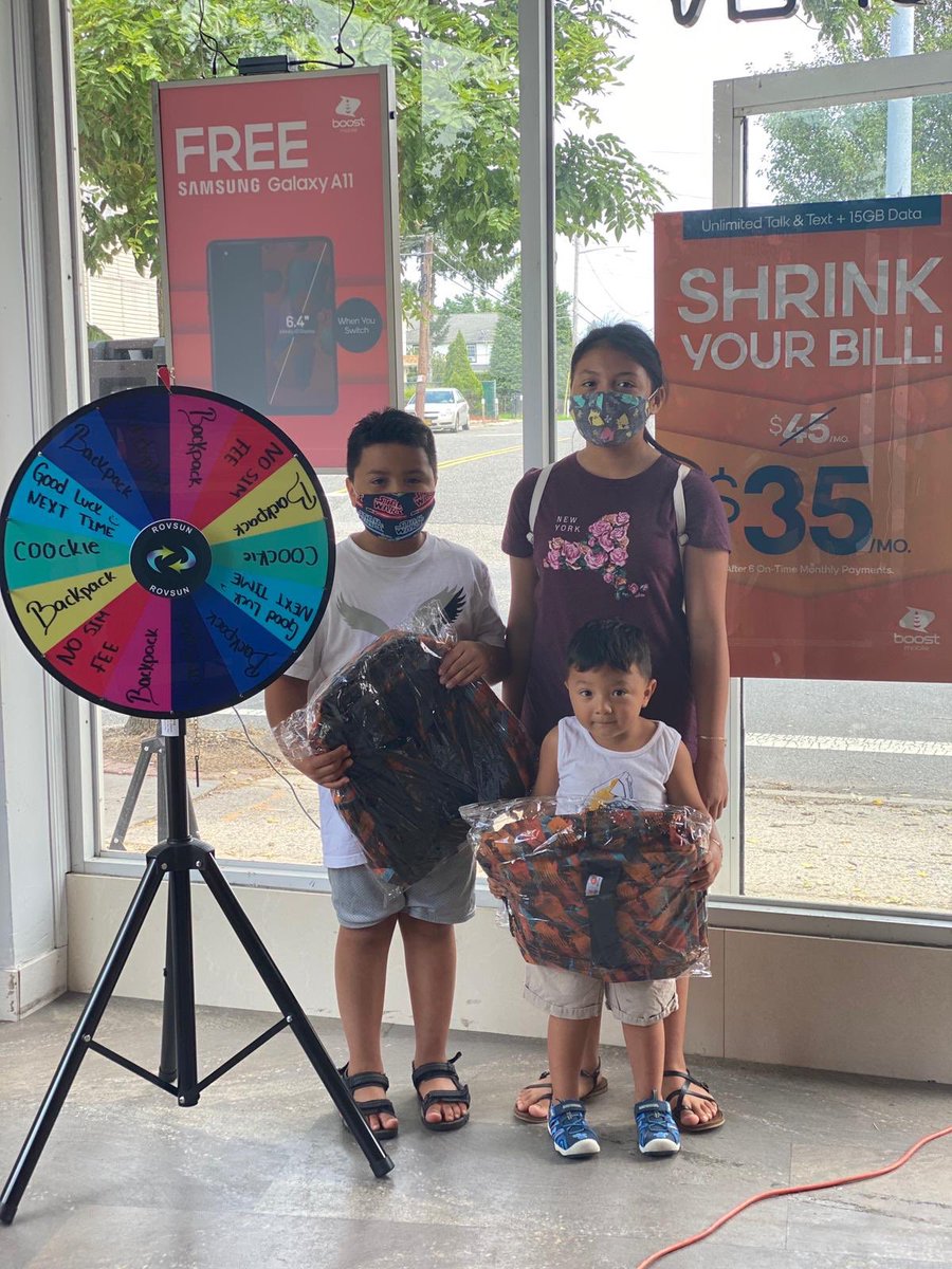 mobileci1182's tweet photo. Back to school event @mobileci1182 @hyperlinkusa @faithhyperlink @BArias83_Boost #hypersidewalk #hyperready #boostdishingdeals https://t.co/ZHqUx3lTJK