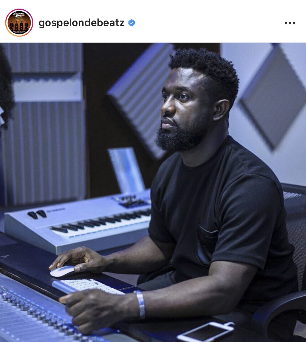 58. Gospel on the beatz  @GospelOnDeBeatz  SOME SONGS PRODUCED- Davido - All of You- Praiz x Wizkid - Sisi- Patoranking x Sarkodie - No Kissing- Tekno x Davido - Holiday- Dj Neptune x Patoranking x Efya - In a Way- Yemi Alade x P-square - Tonight