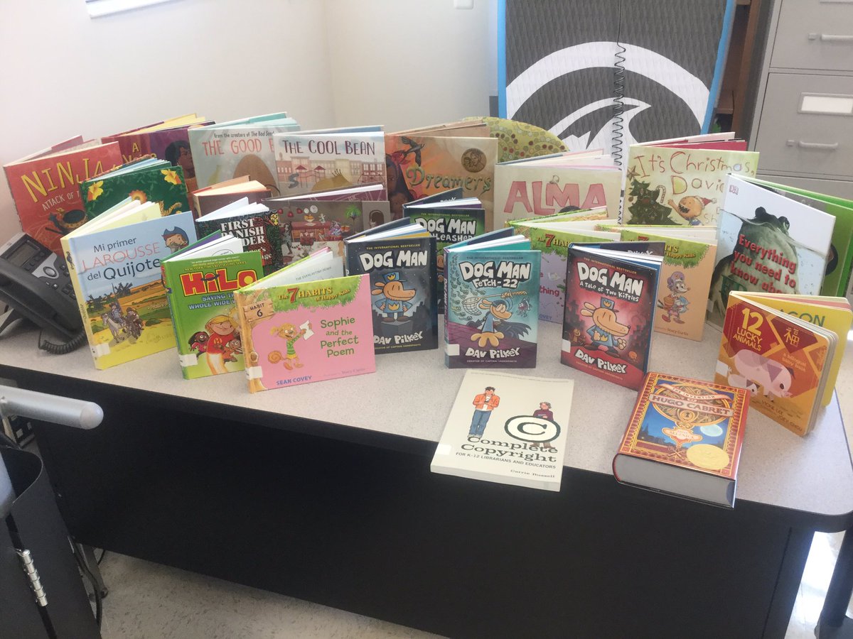 Thank you to our wonderful Green PTA for all the new books they funded for the library! <a href="/GreenESLeaders/">GreenES Leaders</a> <a href="/GreenPTA/">Green PTA</a>