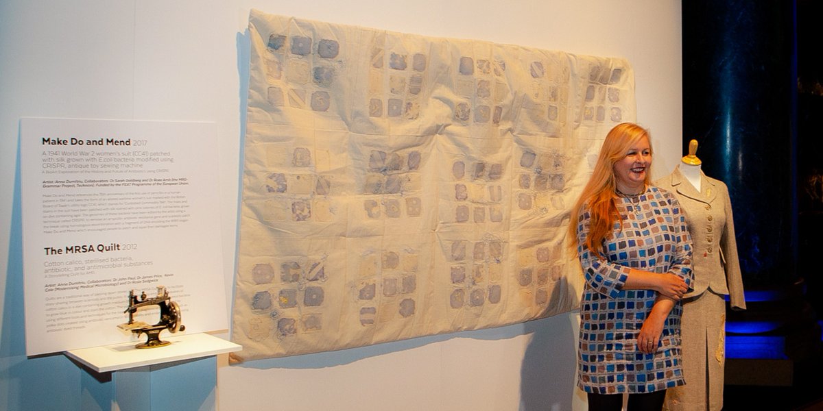 AMResistance's tweet photo. ππ’ππ₯π: The MRSA Quilt
ππ«ππ’π¬π: @AnnaDumitriu
πππππ π¨π«π²: Textile
The MRSA Quilt aims to facilitate story-sharing between scientists and the public.
#AMResistanceFighters #AMRart
https://t.co/yqioXnSNR3 https://t.co/RBLQDGiLnp